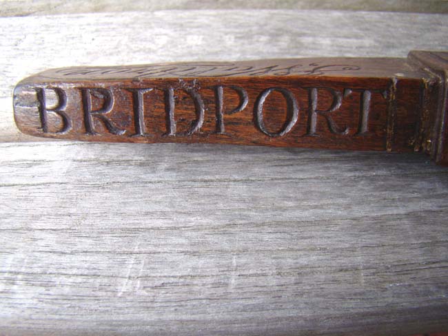 A Fabulous and Historic Tiller carved in honor of Vice Admiral Alexander Cochrane and Admiral Lord Bridport and dated 1843 — image 4